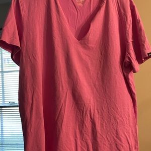 V neck PINK shirt